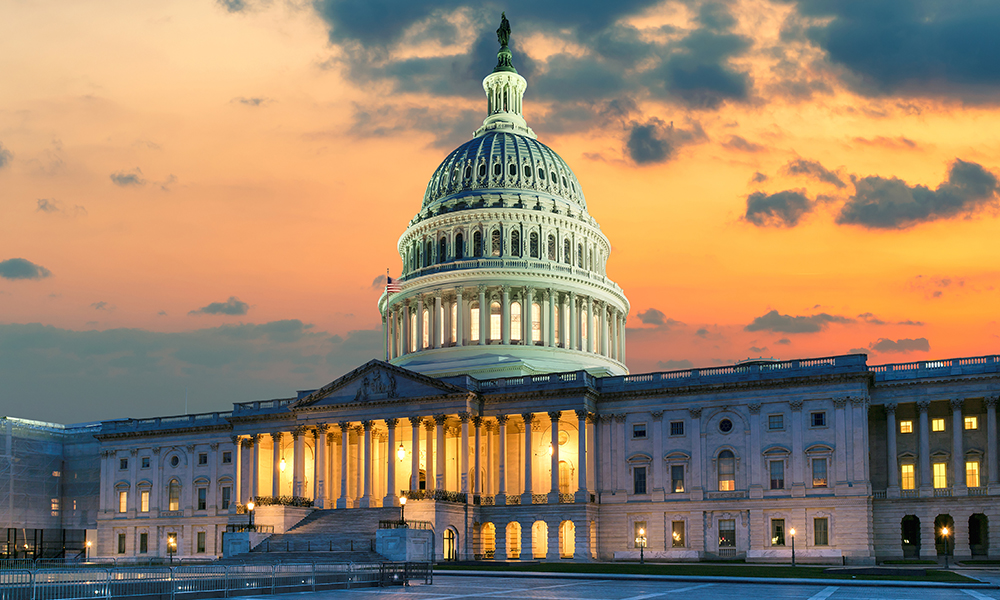 US Capitol Building for Arthur H. Guenther Congressional Fellowship