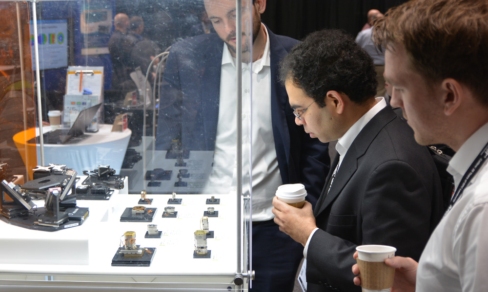 Exhibitor and customer at SPIE Optics + Optoelectronics