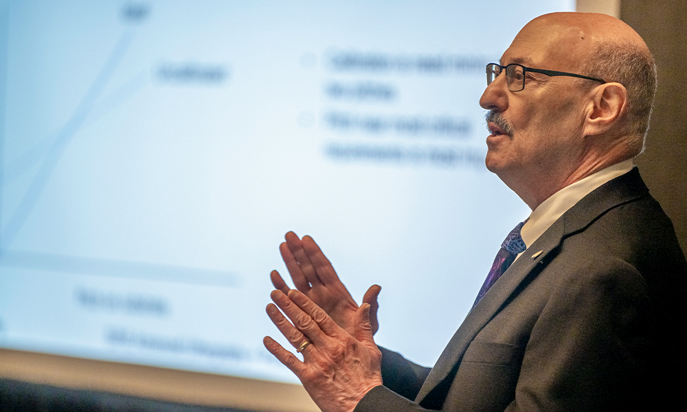 An SPIE Instructor leading a course at a conference