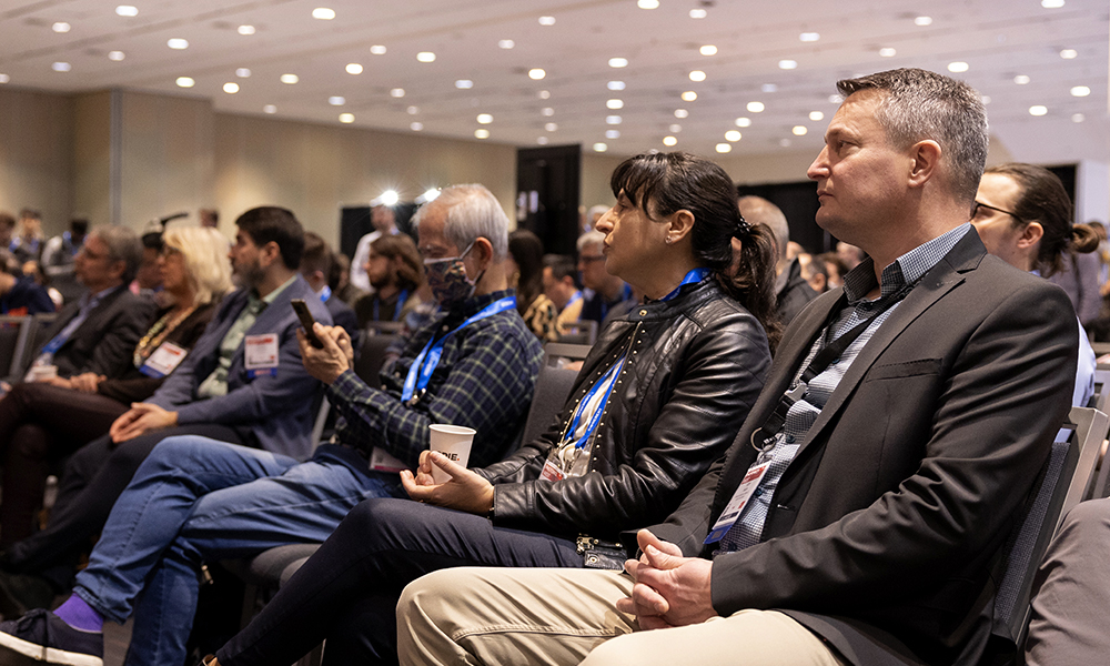 Audience attendees at SPIE AR | VR | MR event