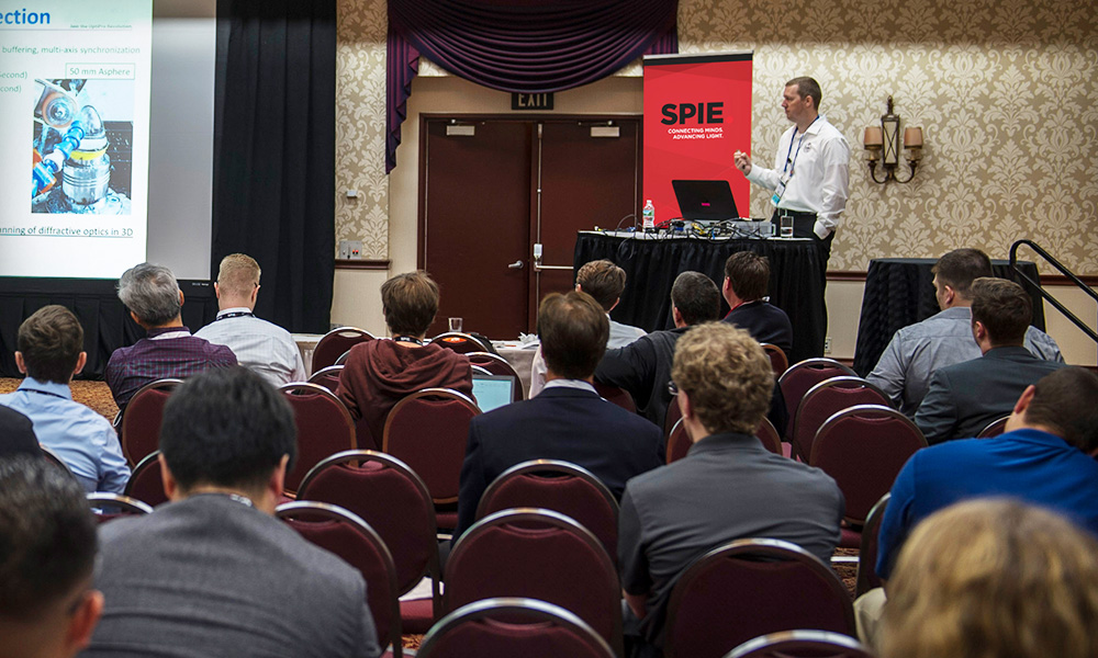 Technology presented at SPIE Optifab