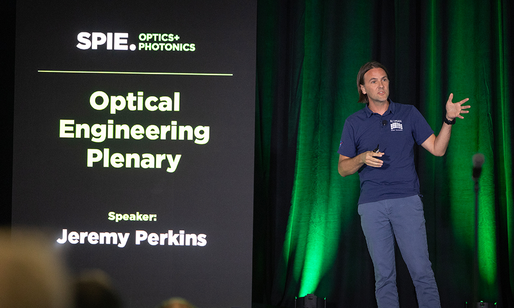 Plenary presenters at SPIE Optics + Photonics