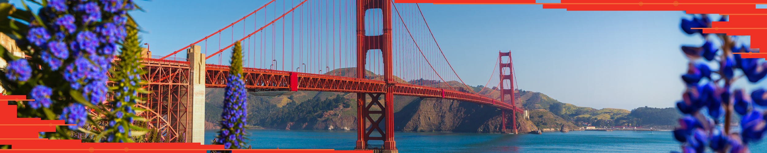 Golden Gate Bridge and San Francisco cityscape, the location of SPIE Photonics West