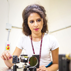 Headshot: Meriame Berboucha, PhD Student, Plasma Physics, SLAC National Accelerator Laboratory, and Imperial College London, United Kingdom