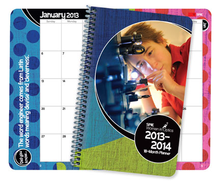 Women in Optics 2013 Planner