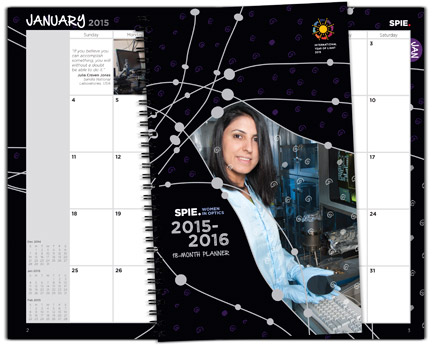 Women in Optics 2015 Planner