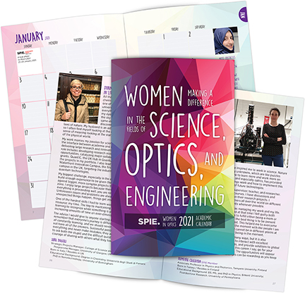 Women in Optics 2021 Planner