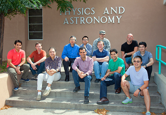 Junwei Meng and his lab group at University of New Mexico