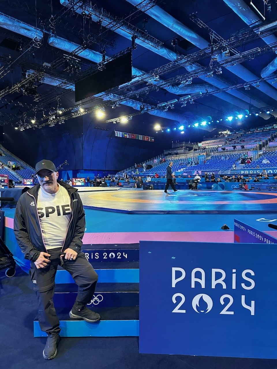 Babak Shadgan at Paris Olympics