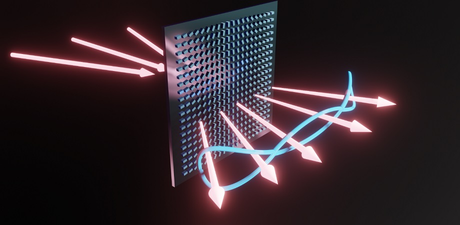 Generating multiphoton entanglement with a tiny metasurface