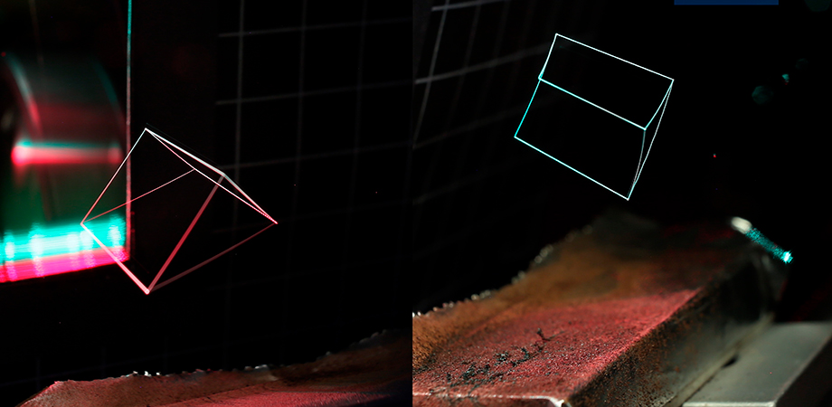 Optical trap display (OTD)