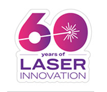 Laser 60th Anniversary Sticker