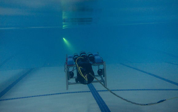 underwater lasercom